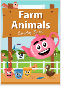Farm Animals Coloring Book-ebook