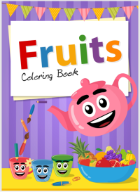 Fruits Coloring Book-ebook
