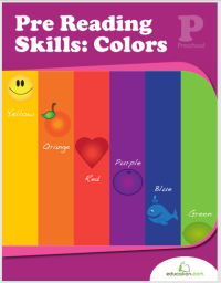 Pre Reading Skills Colors Workbook-ebook