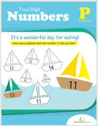 Two Digit Numbers Workbook-ebook