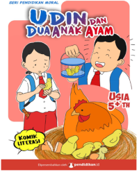 Image of Udin Dan Dua Anak Ayam (5+) - Komik Moral - Pendidikan.id - ebook