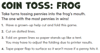 Image of Worksheet Coin Toss Game Frog-education.com-ebook